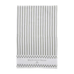 MacKenzie-Childs Sterling Zig Zag Dish Towels, Set of 3| Kitchen & Table Linens