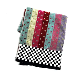 MacKenzie-Childs Stripe  Dot Confetti Bath Towel| Bath & Bath Accessories