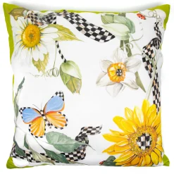 MacKenzie-Childs Sunflower Throw Pillow| Spring|Pillows, Throws, & Cushions