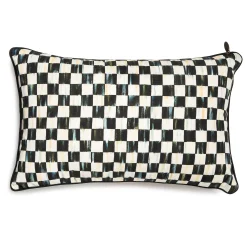 MacKenzie-Childs Tartastic Bow Lumbar Pillow| Holiday|Pillows, Throws, & Cushions