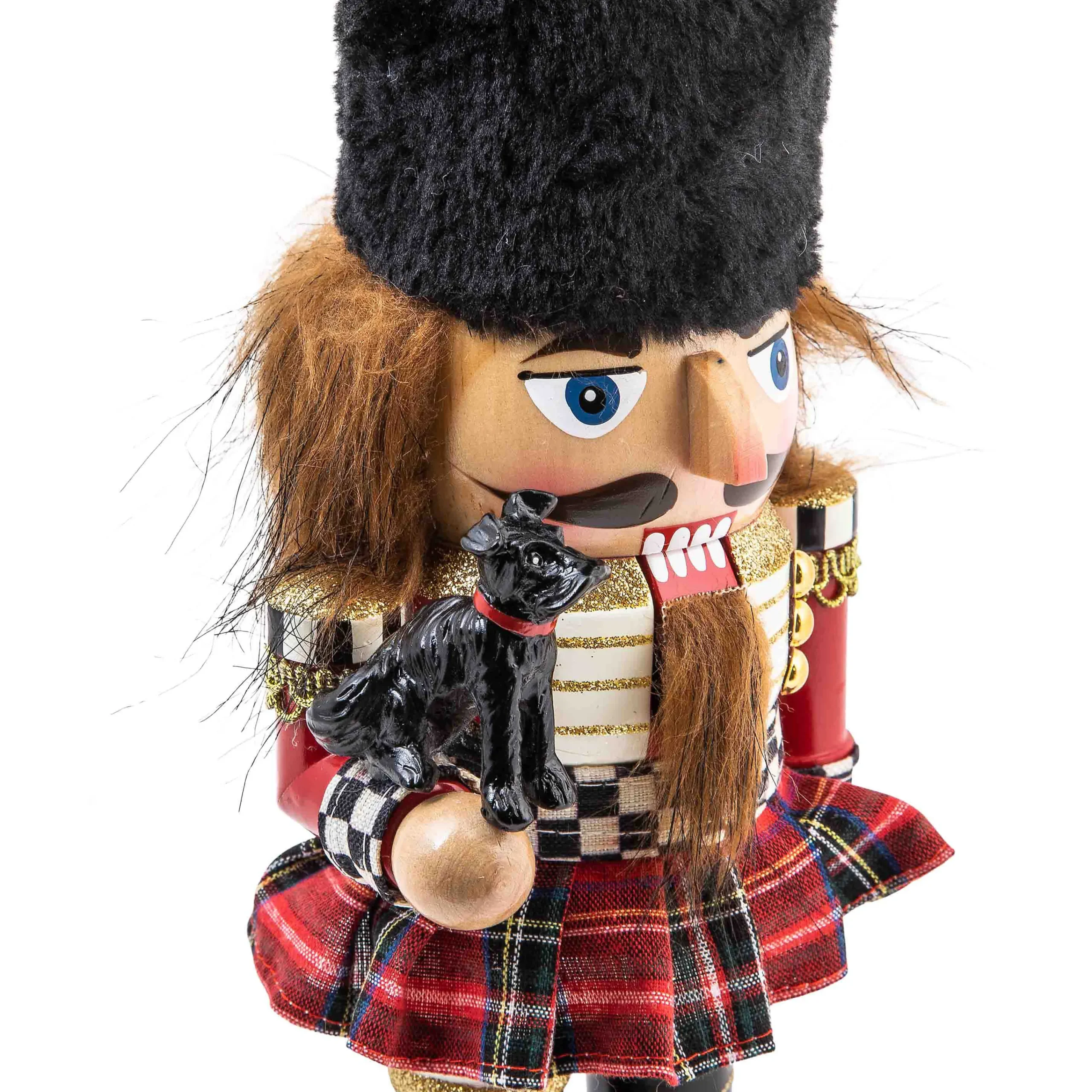 MacKenzie-Childs Tartastic Scottish Nutcracker| Holiday|Room Accents