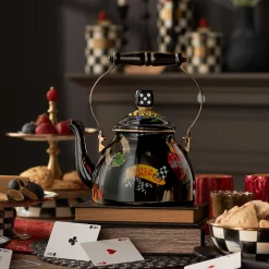 MacKenzie-Childs Tattoo 2 Quart Tea Kettle| Fall Entertaining|Tea Kettles