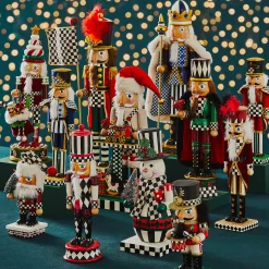 MacKenzie-Childs Toyland Toymaker Nutcracker| Holiday|Room Accents