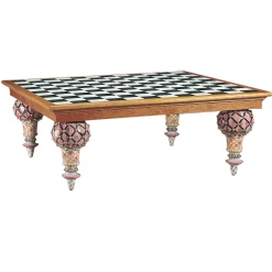 MacKenzie-Childs Train 5' x 5' Dining Table| Dining Room & Kitchen