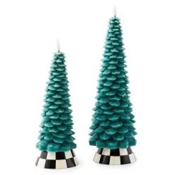 MacKenzie-Childs Tree Tall Flameless Candle| Holiday|Candles & Fragrances