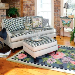 MacKenzie-Childs Tudor Rose 5' x 8' Rug| Rugs