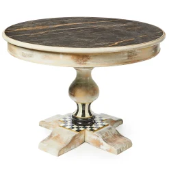 MacKenzie-Childs Tuscan Farm 39 Round Pedestal Table| Dining Room & Kitchen