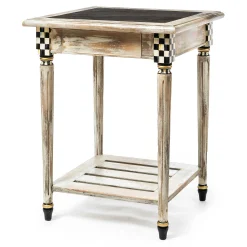 MacKenzie-Childs Tuscan Farm Square Accent Table| Entryway Furniture|Living Room
