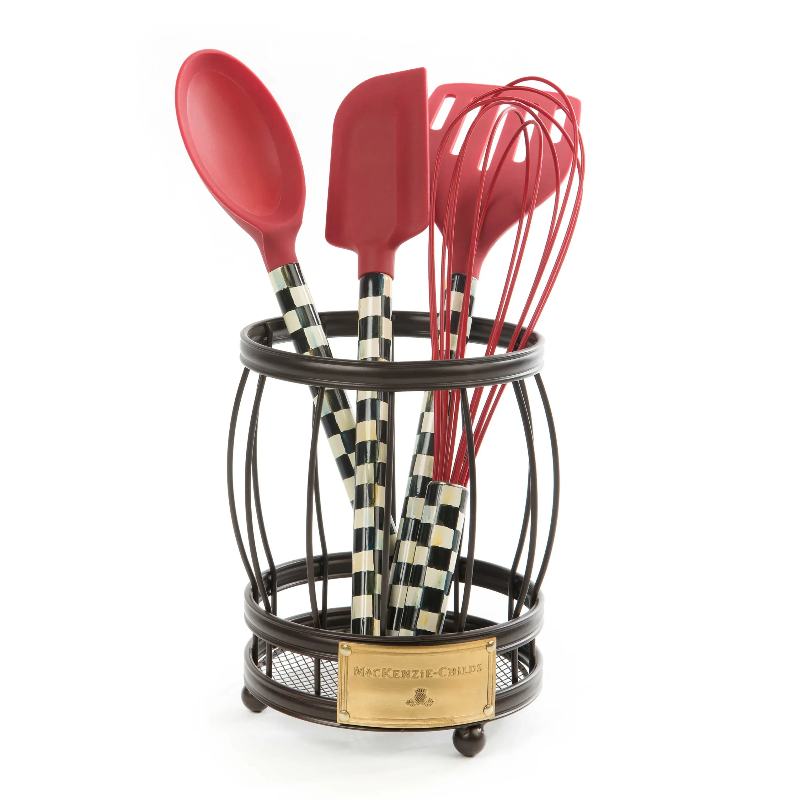 MacKenzie-Childs Utensil Caddy| Kitchen Storage & Organization