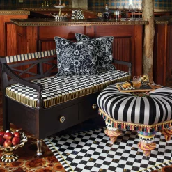 MacKenzie-Childs Vendage Bench| Storage Furniture|Living Room