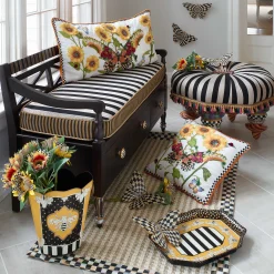 MacKenzie-Childs Vendage Bench| Storage Furniture|Living Room