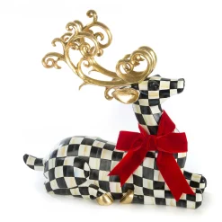 MacKenzie-Childs Westminster Resting Deer| Holiday|Room Accents