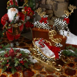 MacKenzie-Childs Westminster Resting Deer| Holiday|Room Accents