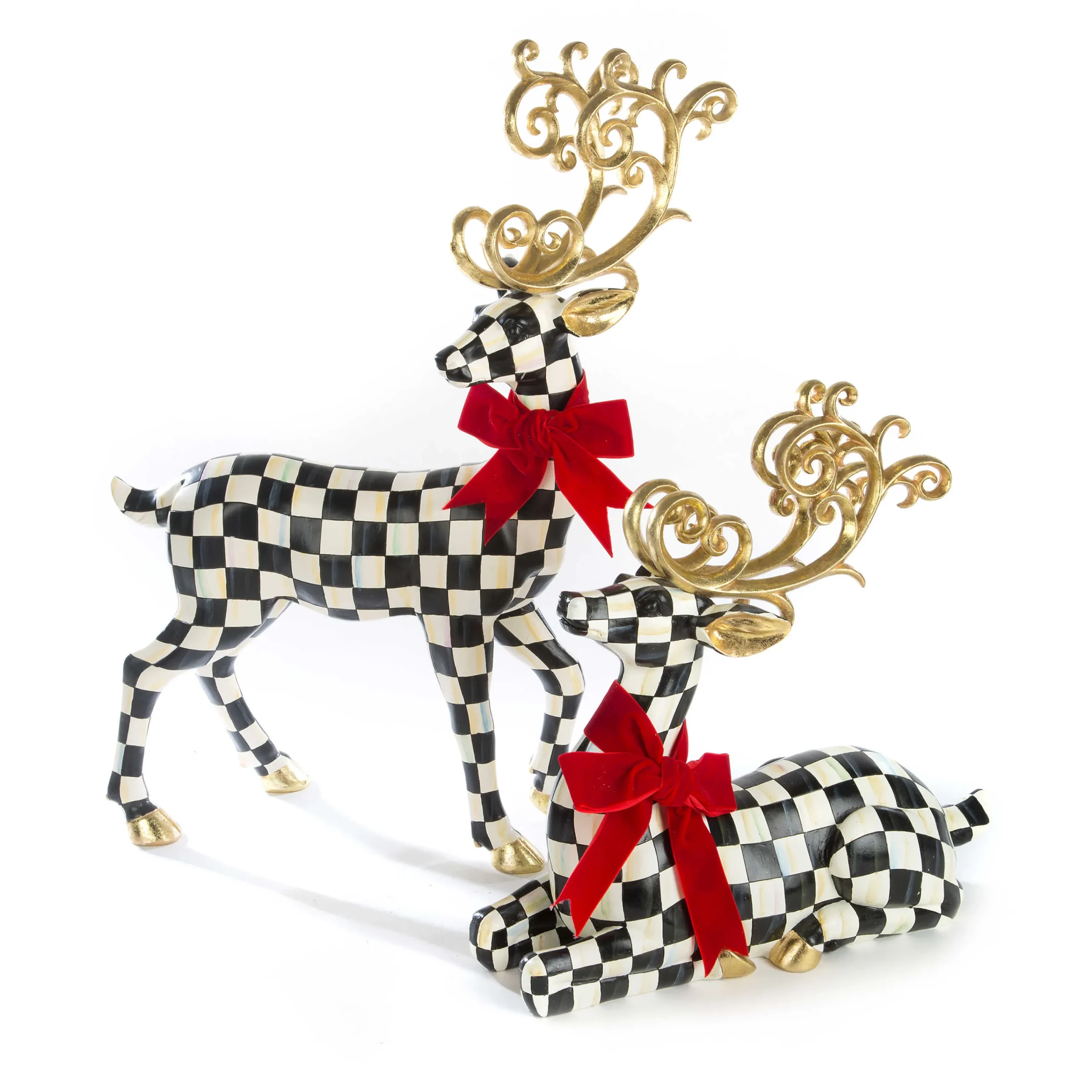 MacKenzie-Childs Westminster Standing Deer| Holiday|Room Accents