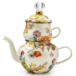 MacKenzie-Childs White Flower Market High Tea| The Coffee Shop|Serveware