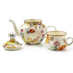 MacKenzie-Childs White Flower Market High Tea| The Coffee Shop|Serveware