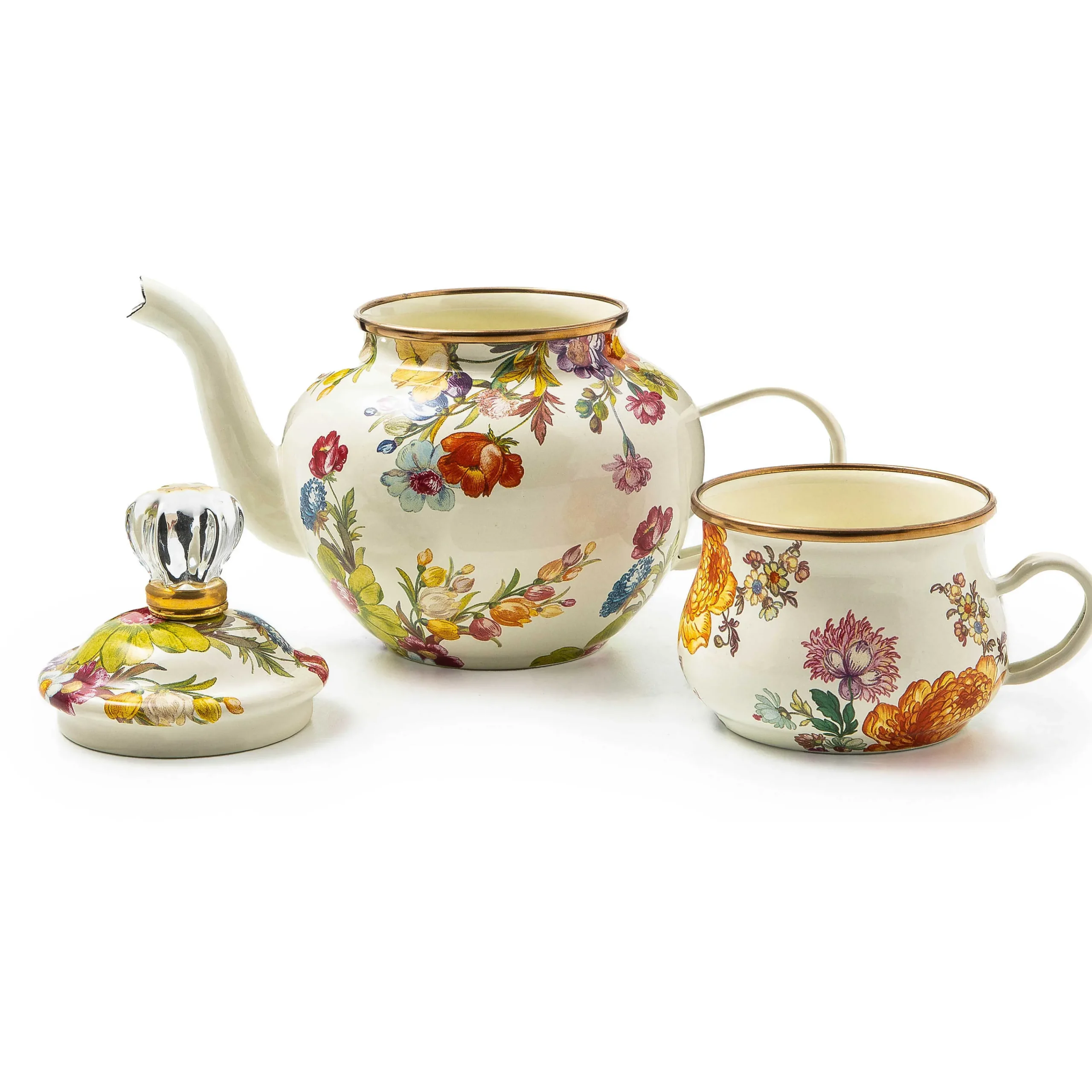 MacKenzie-Childs White Flower Market High Tea| The Coffee Shop|Serveware
