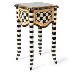 MacKenzie-Childs Wild Indoors Accent Table| Entryway Furniture|Living Room