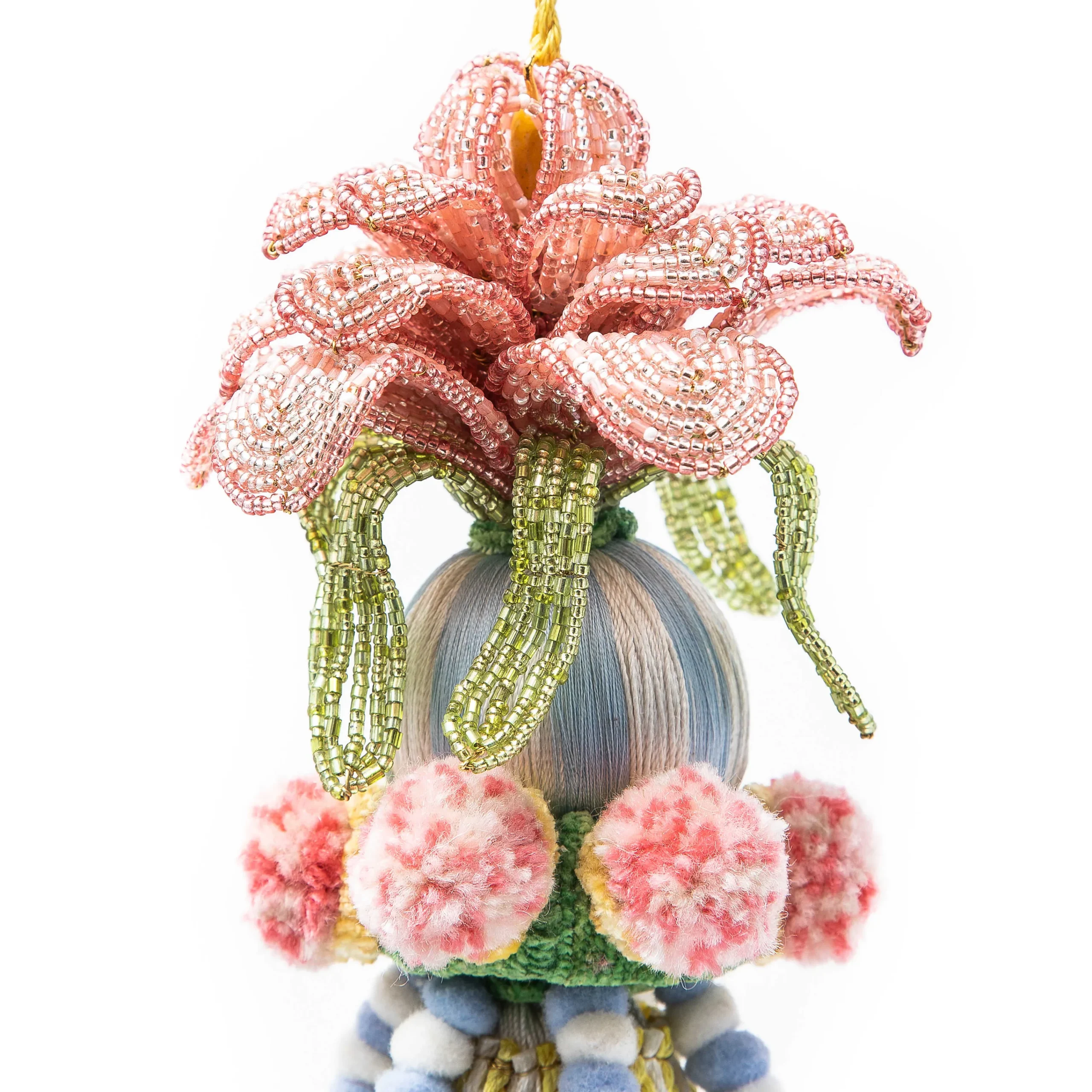 MacKenzie-Childs Wildflowers Beaded Tassel| Spring|Finishing Touches