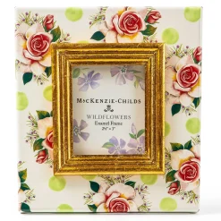 MacKenzie-Childs Wildflowers Green 2.5 x 3 Frame| Room Accents
