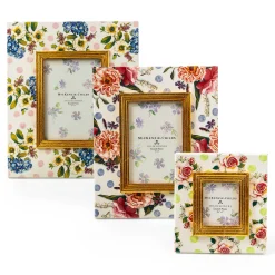 MacKenzie-Childs Wildflowers Green 2.5 x 3 Frame| Room Accents