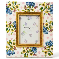 MacKenzie-Childs Wildflowers Pink 5 x 7 Frame| Room Accents