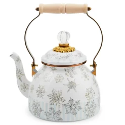 MacKenzie-Childs Winter Palace 2 Quart Tea Kettle| Holiday|Fall Entertaining
