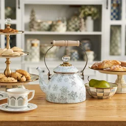 MacKenzie-Childs Winter Palace 2 Quart Tea Kettle| Holiday|Fall Entertaining