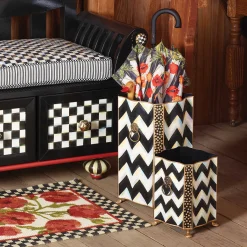 MacKenzie-Childs Zig Zag Umbrella Stand| Room Accents