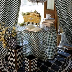 MacKenzie-Childs Zig Zag Umbrella Stand| Room Accents